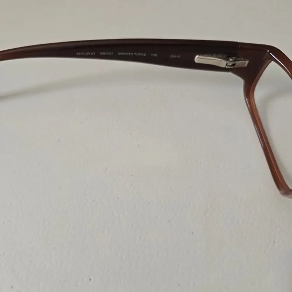 Bebe Affluent BB5057 Smoked Topaz Brown Eyeglasses‎ Frames Embellished